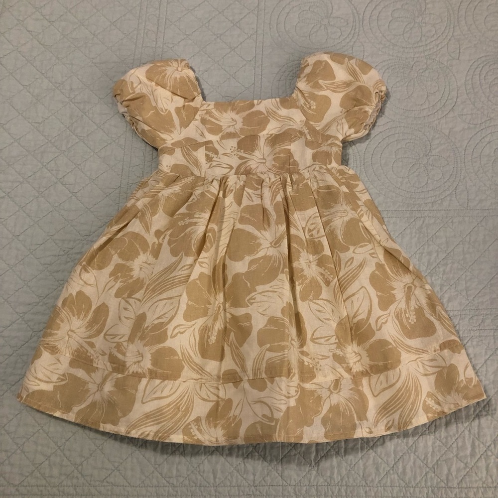 Tommy Bahama Kids linen blend dress. Size 2T. NWT